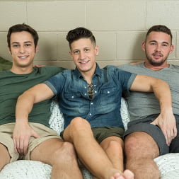 Dalton Riley, Trevor Jones and Steve Rogers' First Three Way